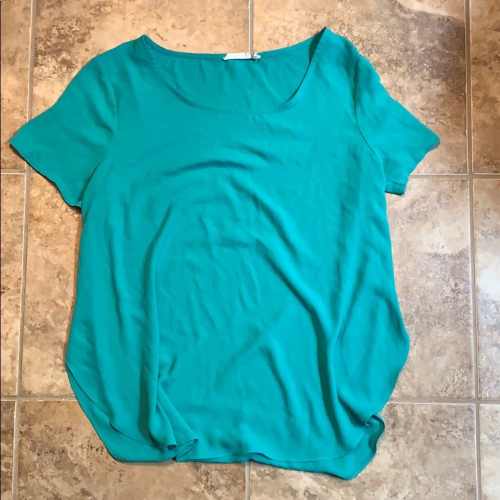 Turquoise T-shirt